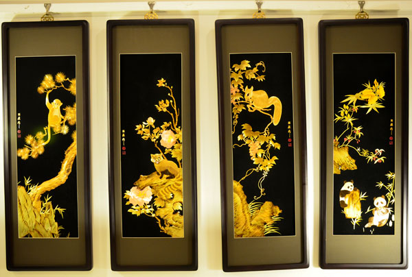 麦草画 麦草画