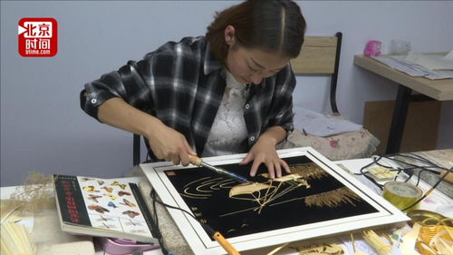 麦秸画出新天地 90后女孩巧手变废为宝,月入万元