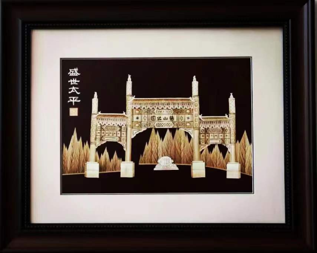 巧娘优秀作品图片展──捧出最美的祝福 麦秸画中的温度与匠心
